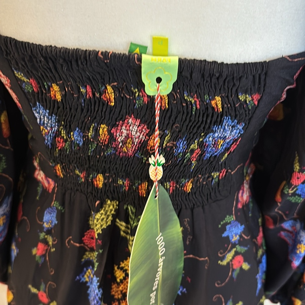 FARM Rio Fruits Short Dress Size S - Picture 11 of 12